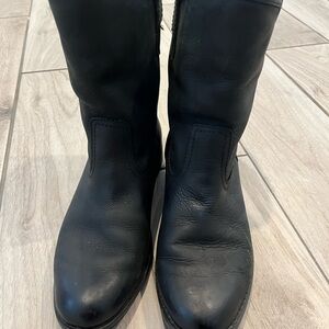 Denim & Supply Ralph Lauren Black Heeled Boots